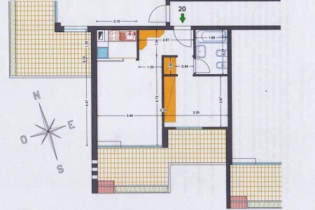 Bilocale arredato zona Porto Sole Sanremo