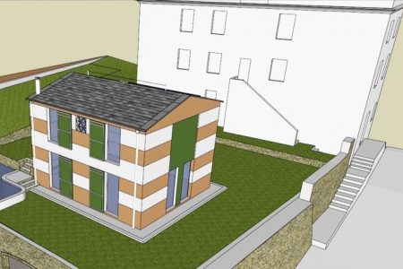 TERRENO EDIFICABILE GENOVA QUARTO PER VILLETTA SU 2 PIANI 